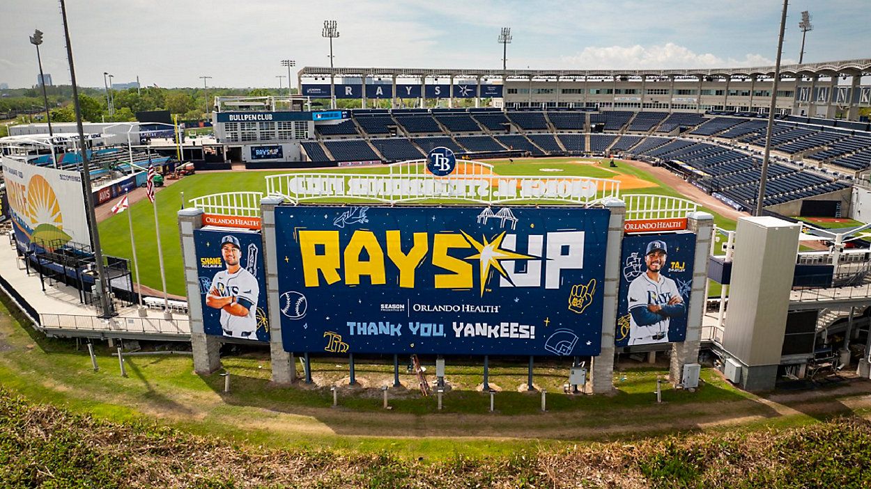 The New York Yankees allowed the Tampa Bay Rays to use Steinbrenner Field for the 2025 regular season after Hurricane Milton damaged Tropicana Field. (File photo)