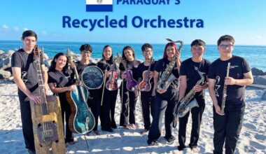 ‘Recycled Orchestra’ plays instruments made from trash