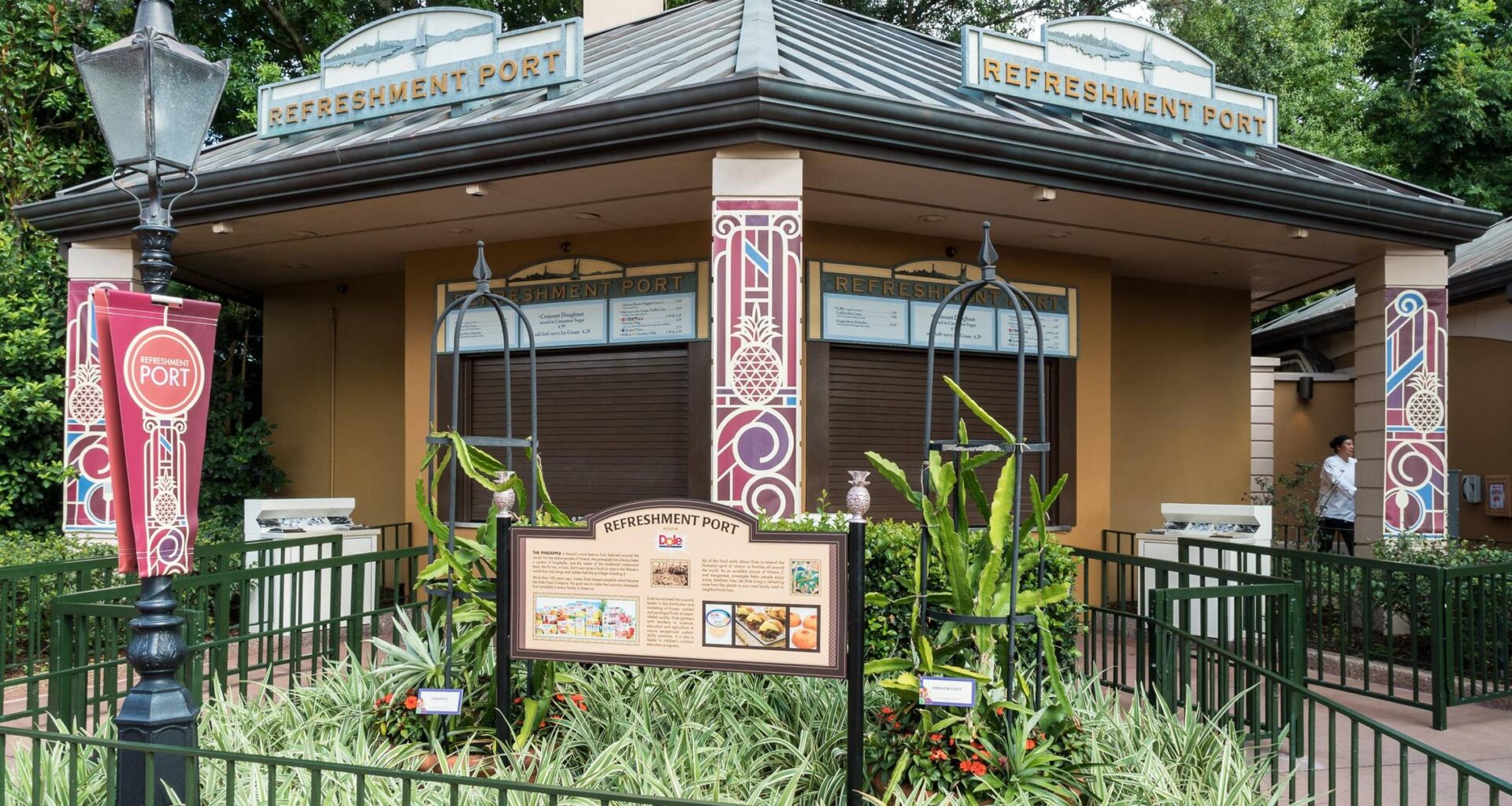 Disney Imagineering Files Permit for Refreshment Port Work at EPCOT