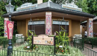 Disney Imagineering Files Permit for Refreshment Port Work at EPCOT