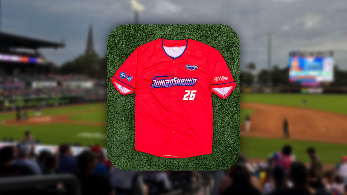 Score a free Jumbo Shrimp replica jersey this Saturday — here’s how to get one