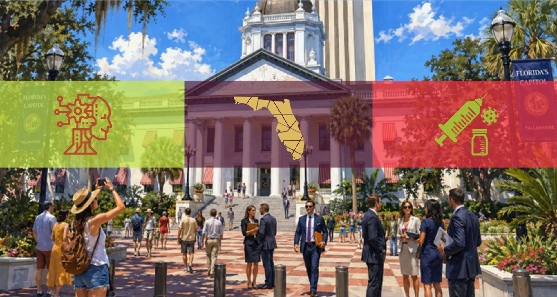 A Special Session in Florida — split signals, different speeds