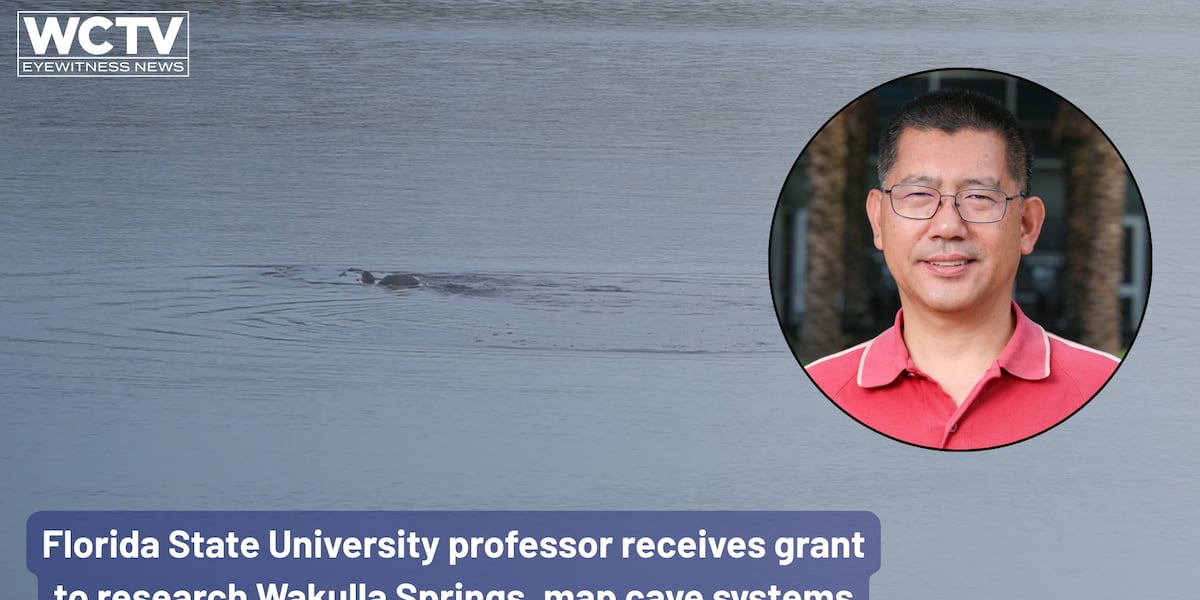 FSU professor receives grant to research Wakulla Springs, map cave systems