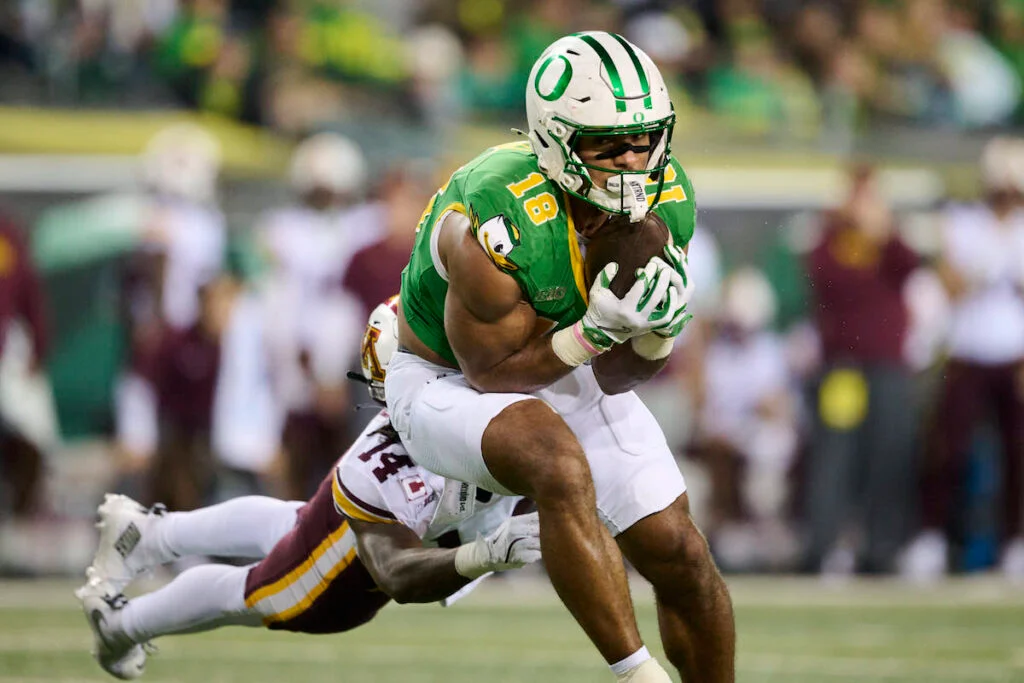 Bucs Mailbag: How Much Faith In Benjamin Morrison? Kenyon Sadiq To Tampa? 3 Oregon Te Kenyon Sadiq - Photo By: Troy Wayrynen Imagn Images Bucs
