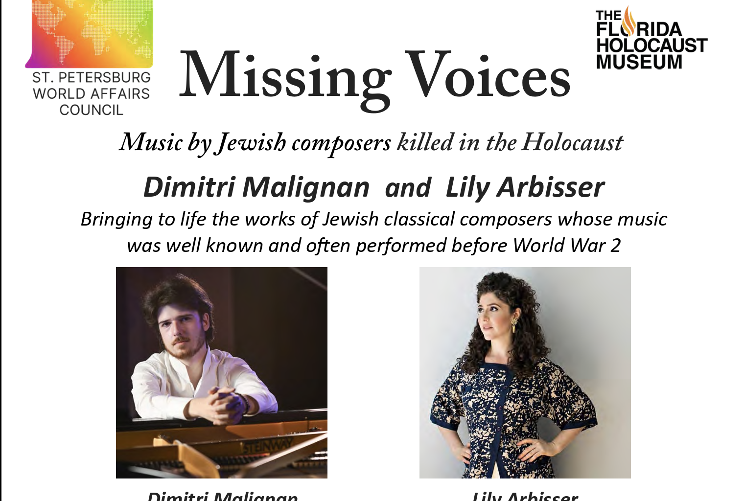 Missing Voices: A Concert Project