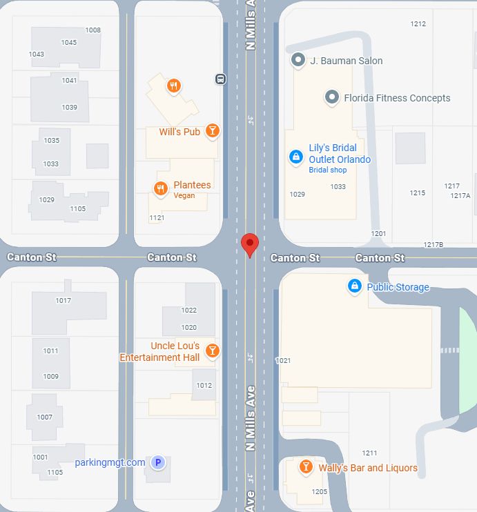 Mills Avenue at Canton Street. (Courtesy: Google Maps)