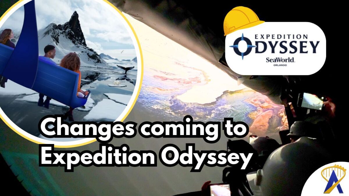 SeaWorld Orlando Expedition Odyssey changes coming soon