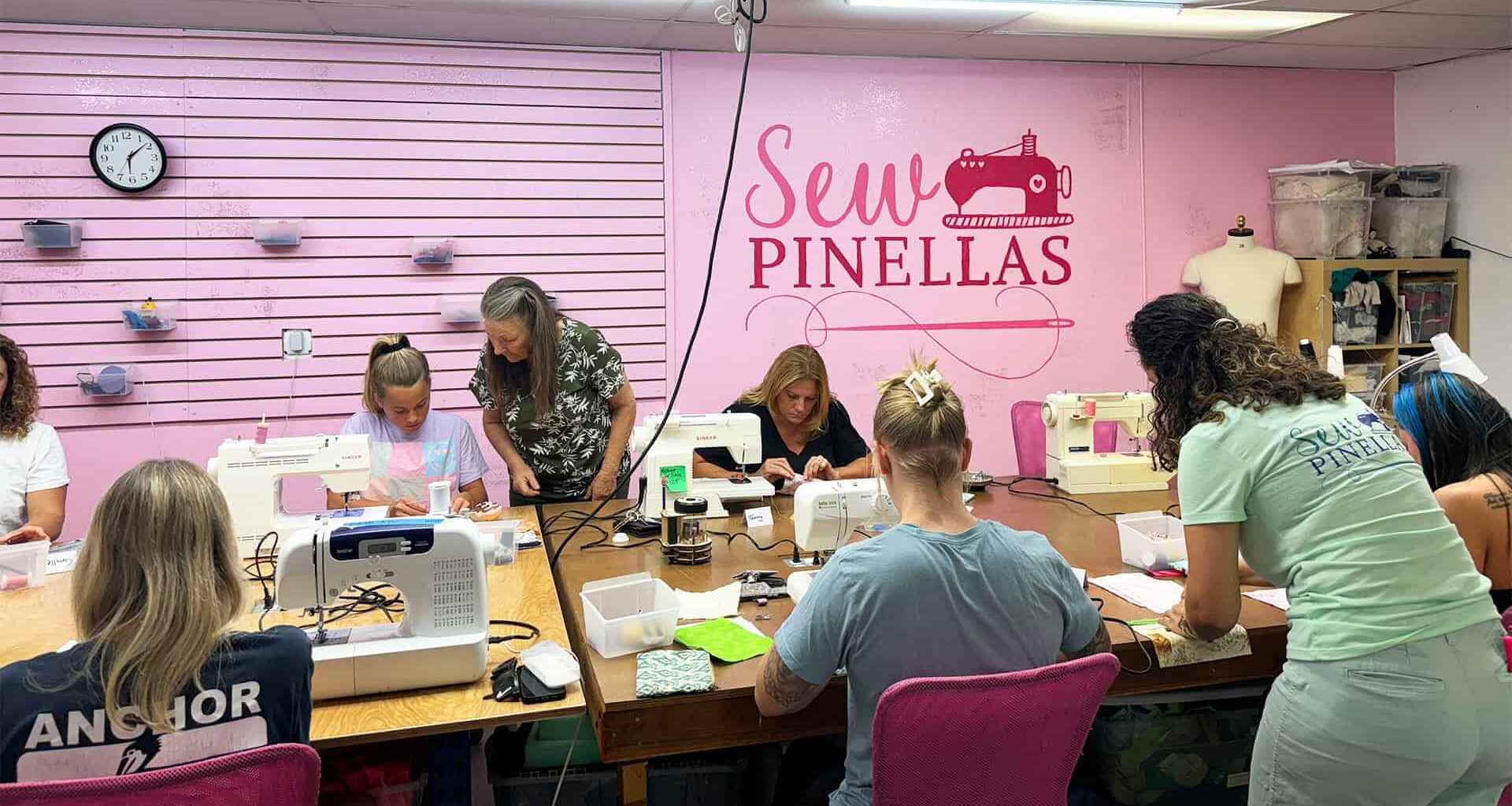 Sew Pinellas is a Tampa Bay wonderland for sewing supplies, events and classes