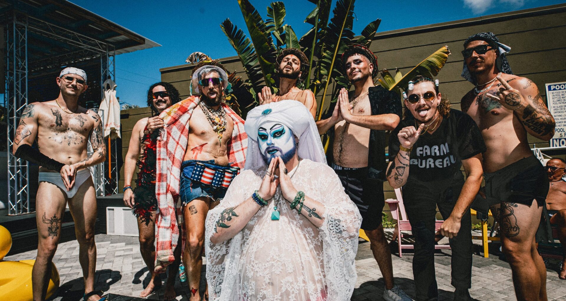 He was rizzin’: Photos from the 'Hunky Jesus & Foxy Mary' contest at St. Pete's Wet Spot pool bar