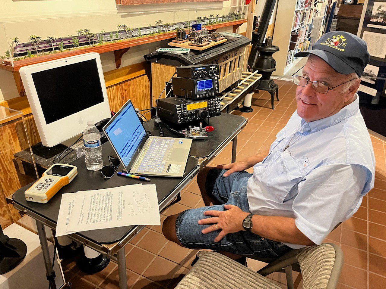 Fort Myers Amateur Radio Club’s National Train Day 2026 underway