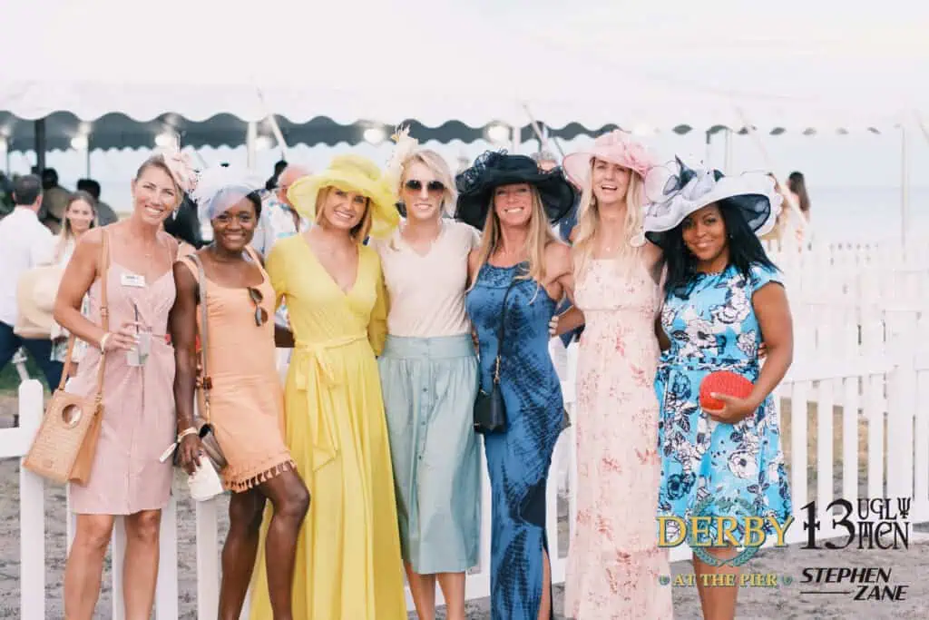 People at a derby party