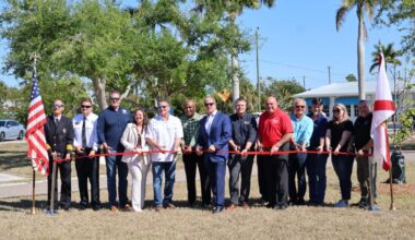 County ceremony marks Matlacha’s 100th anniversary, completion of several projects