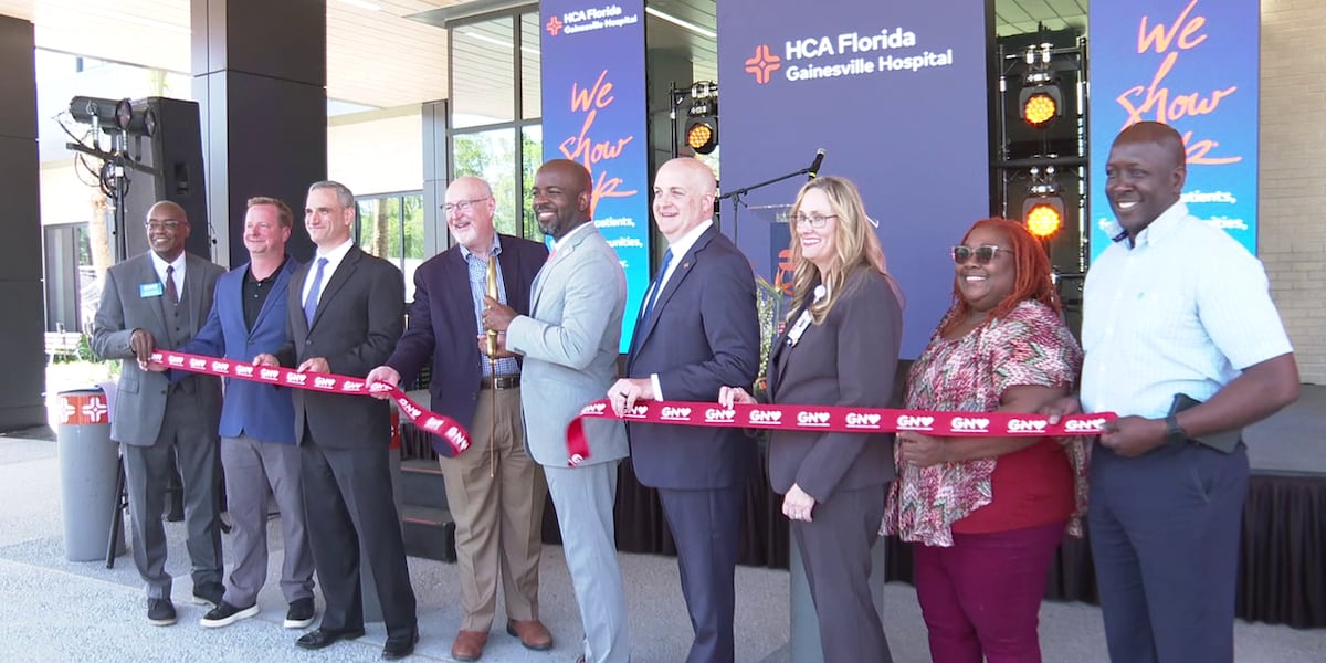 New HCA Florida hospital to open in Gainesville in May 2026: ‘Next-level care’
