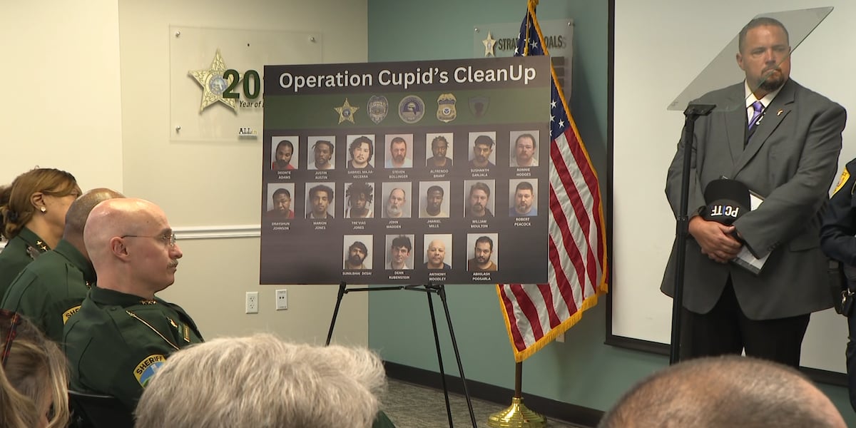LCSO shares details on exploitation sting Operation Cupid’s Clean Up