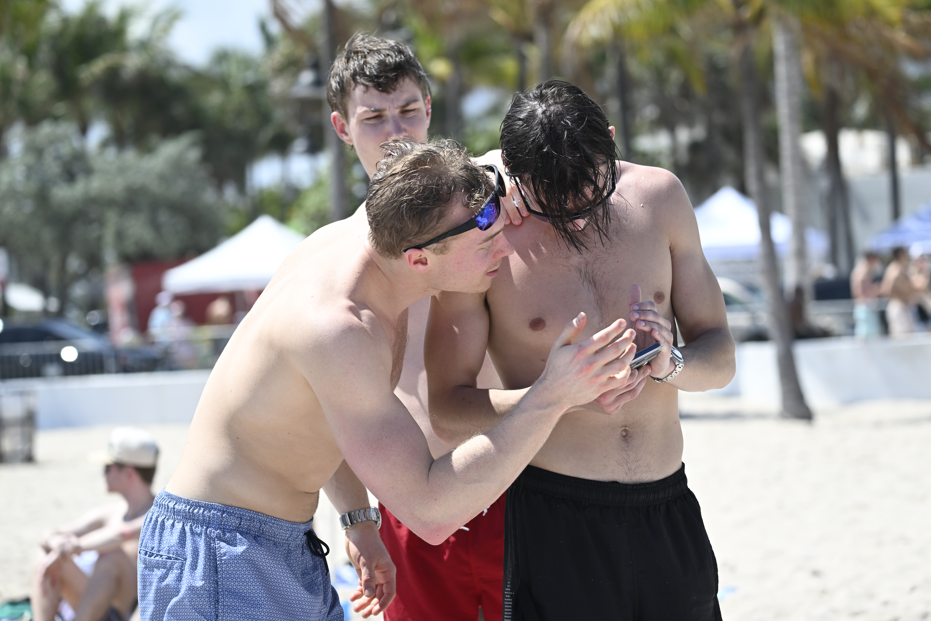 Spring Break vacation is underway on Fort Lauderdale beach on Saturday, March 14, 2026. (Michele Eve Sandberg/Contributor)
