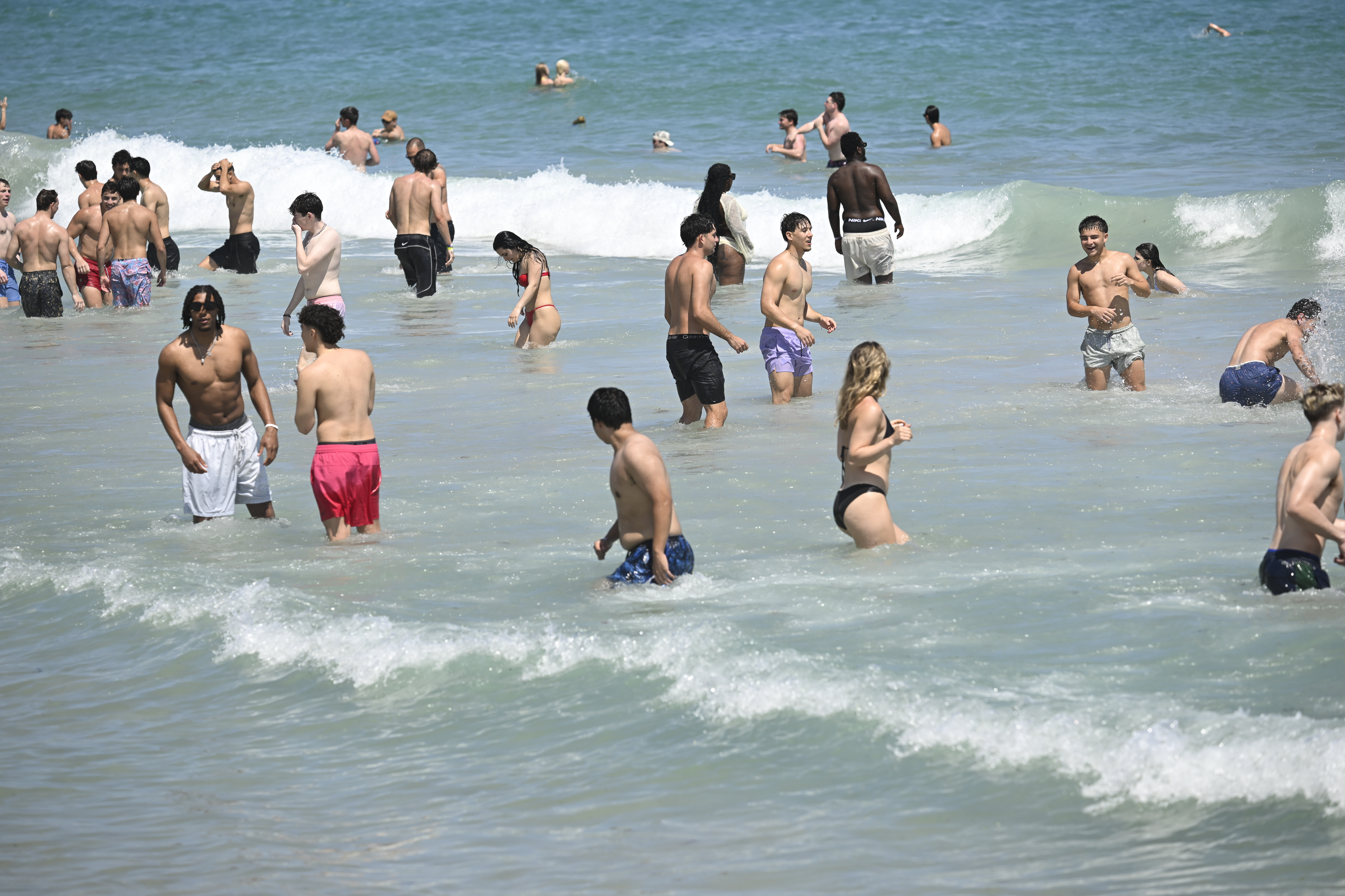 Spring Break on Fort Lauderdale beach in Fort Lauderdale on...