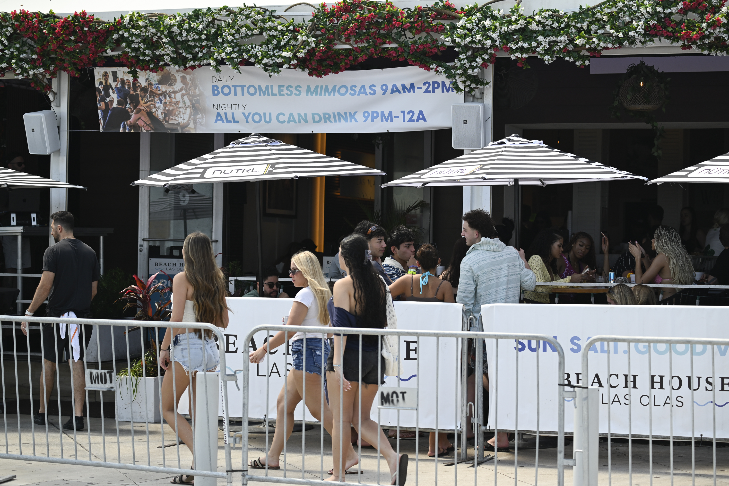 Spring Break on Fort Lauderdale beach in Fort Lauderdale on...