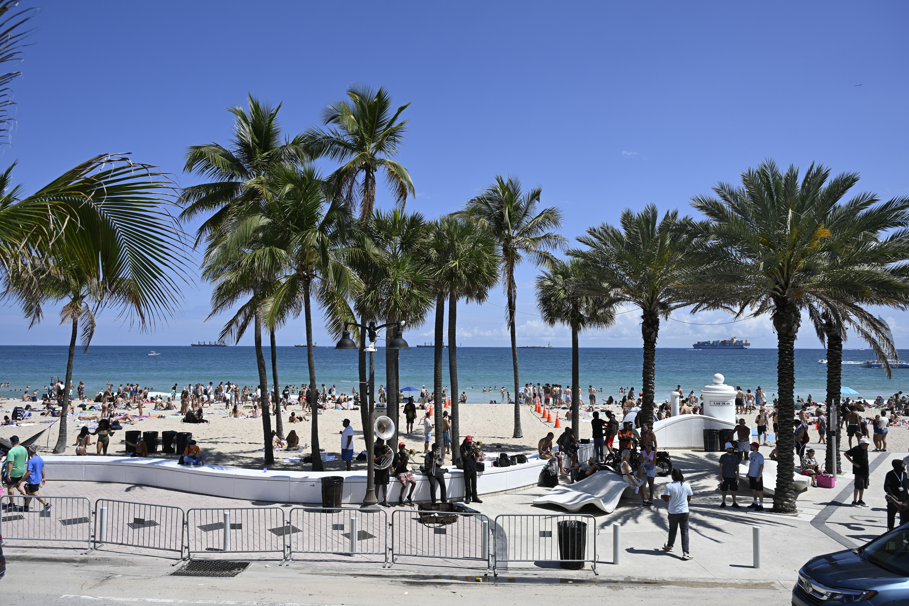 Spring Break on Fort Lauderdale beach in Fort Lauderdale on...
