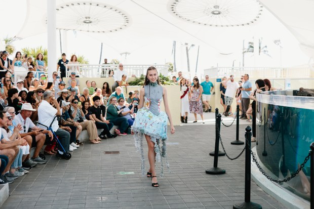The 14th annual Student Catwalk Fashion Show at Loggerhead Marinelife Center will showcase fashions made out of recycled materials. (Loggerhead Marinelife Center/Courtesy)