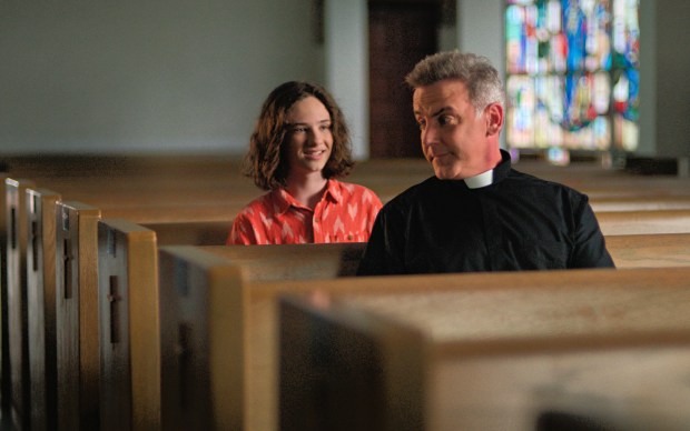 Hank Greenspan, left, and Carlos Ponce in a scene from filmed-in-Miami comedy "Ethan Bloom." (Menemsha Films/Courtesy)