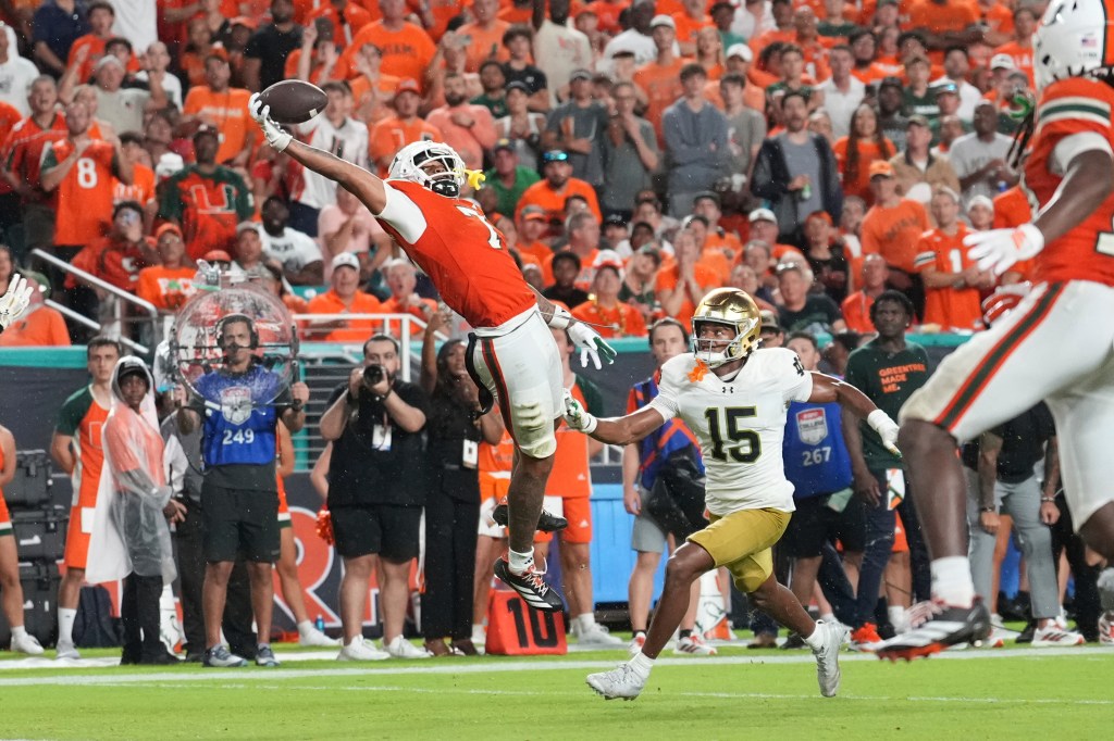 Rams take Miami's CJ Daniels in the NFL draft