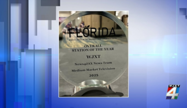 News4JAX named Overall Station of the Year by the Florida Association of Broadcast Journalists