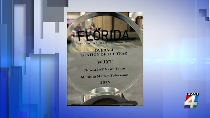 News4JAX named Overall Station of the Year by the Florida Association of Broadcast Journalists