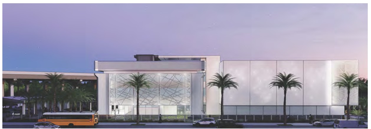 At night, the metal screens would be backlit, and the...