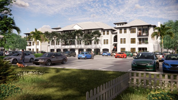 The Vista Hills apartment complex in Minneola is set to contain 324 multifamily units ranging from one to three bedrooms and will be the second apartment project within the Hills of Minneola master-planned community. (Courtesy of Skorman Development)