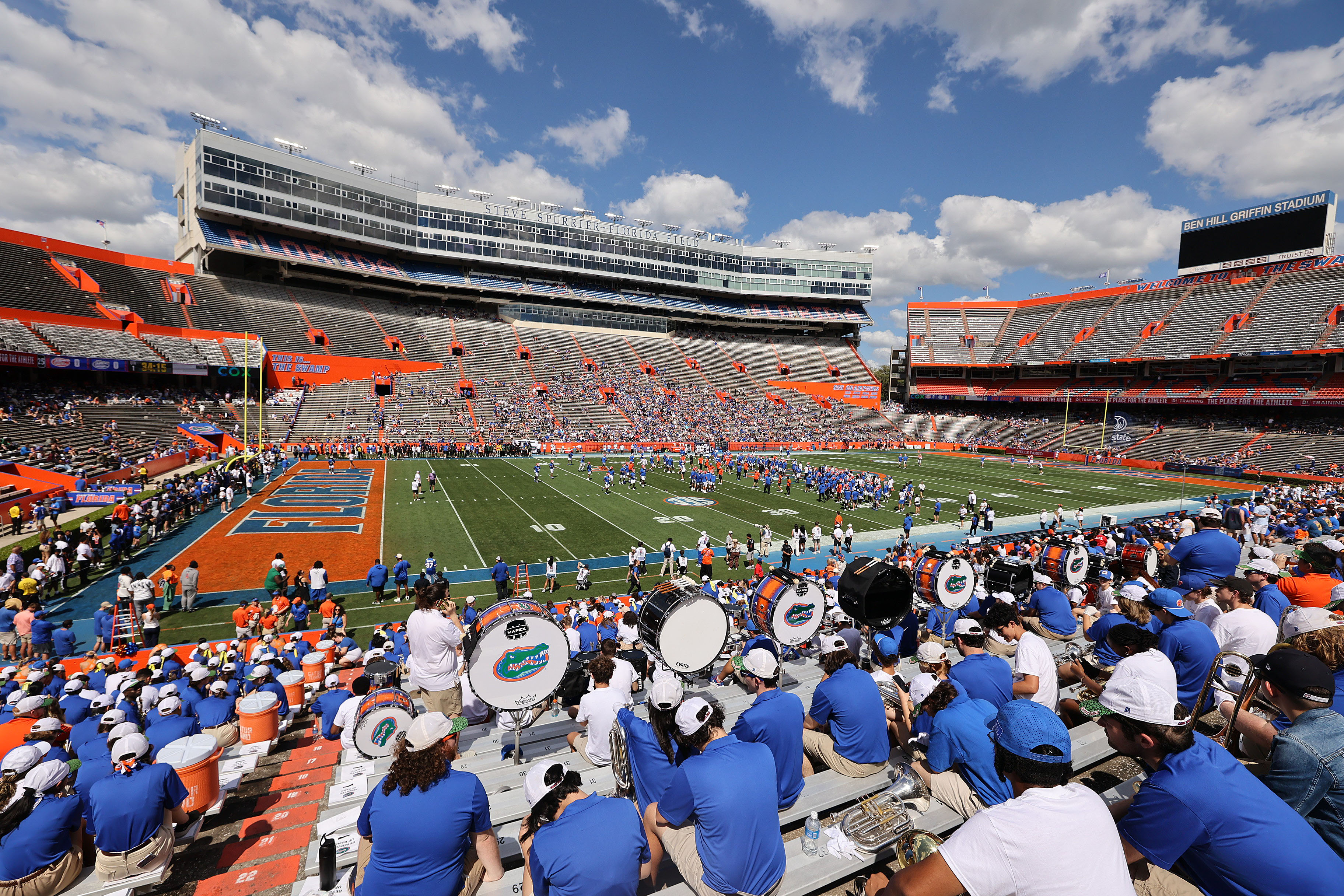 University of Florida fans enjoy the view during the 2026...