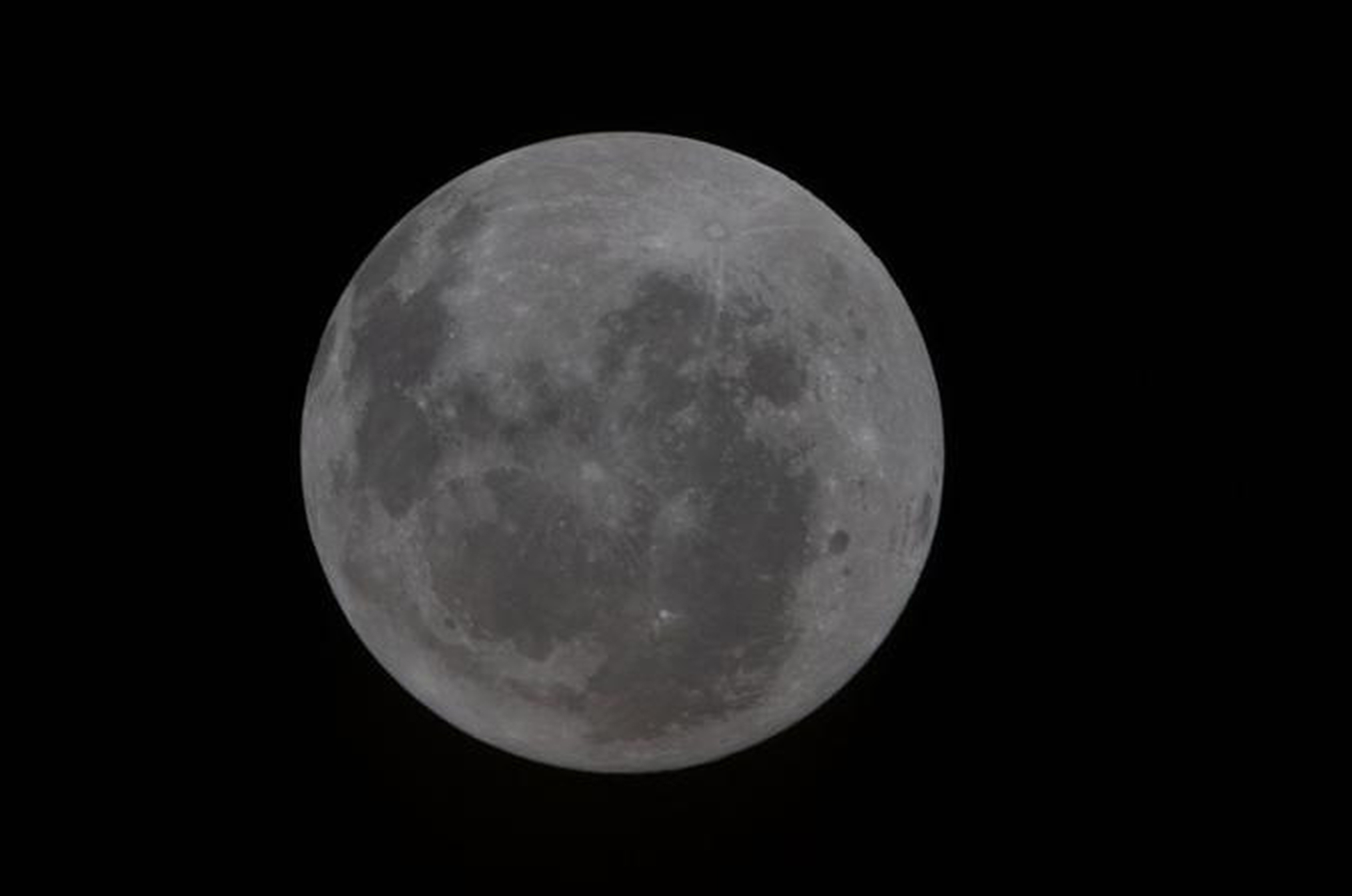 This image of the moon was taken during Orion's transit...