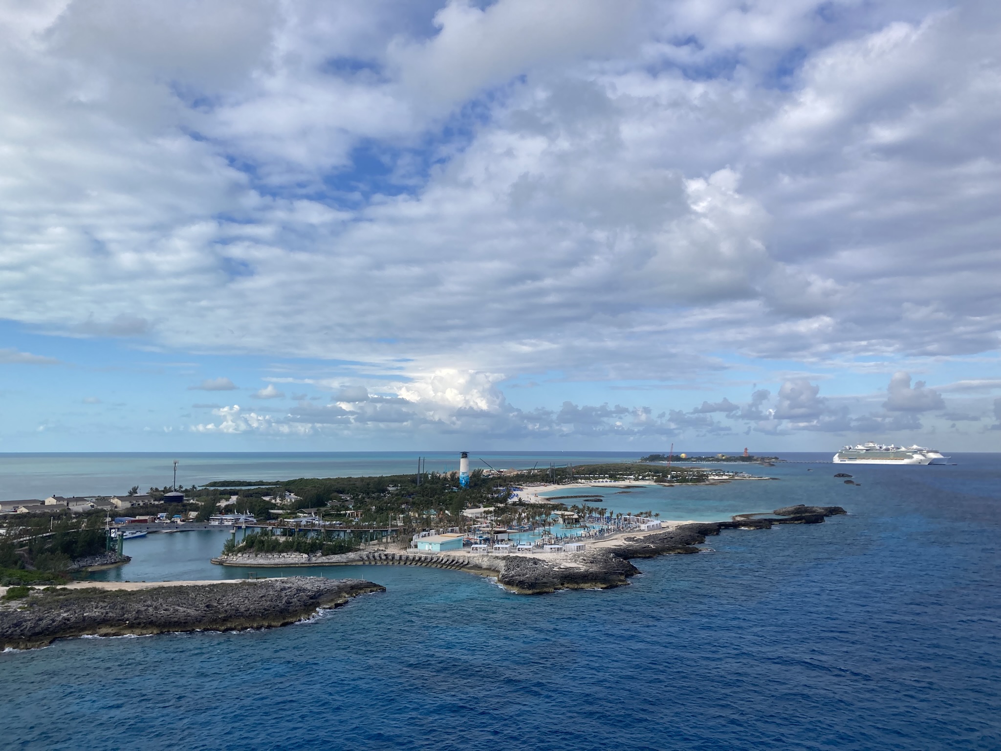 Norwegian Cruise Line's private Bahamas island Great Stirrup Cay is...