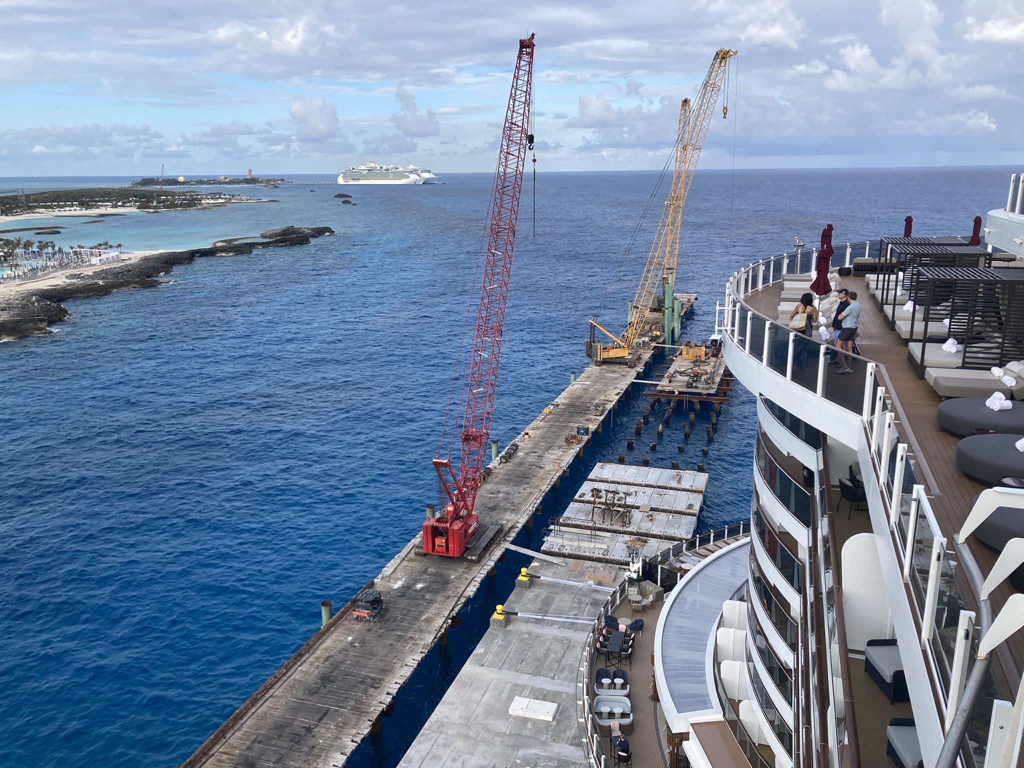 Norwegian Cruise Line's new ship Norwegian Luna takes advantage of...