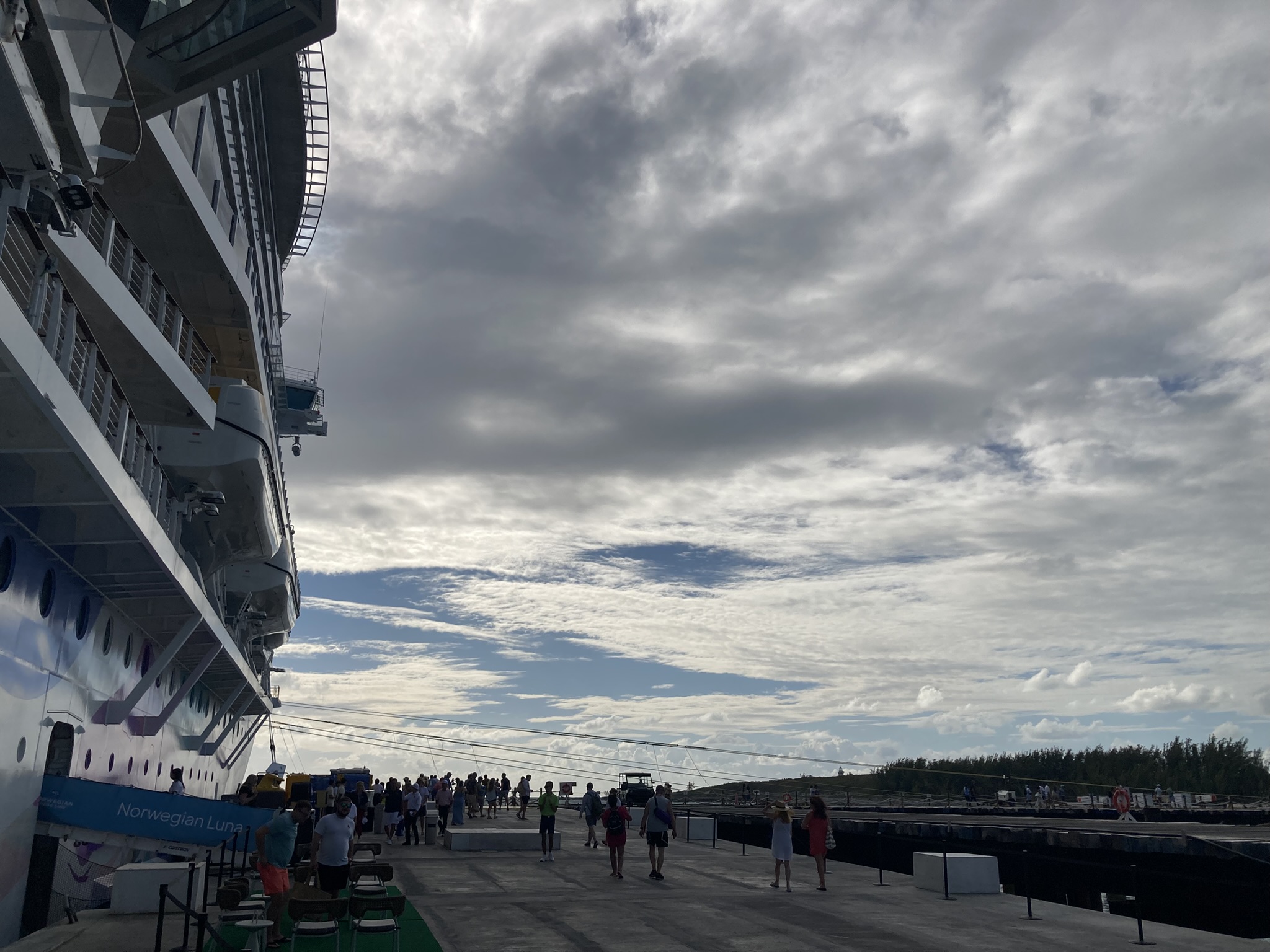 Norwegian Cruise Line's new ship Norwegian Luna takes advantage of...