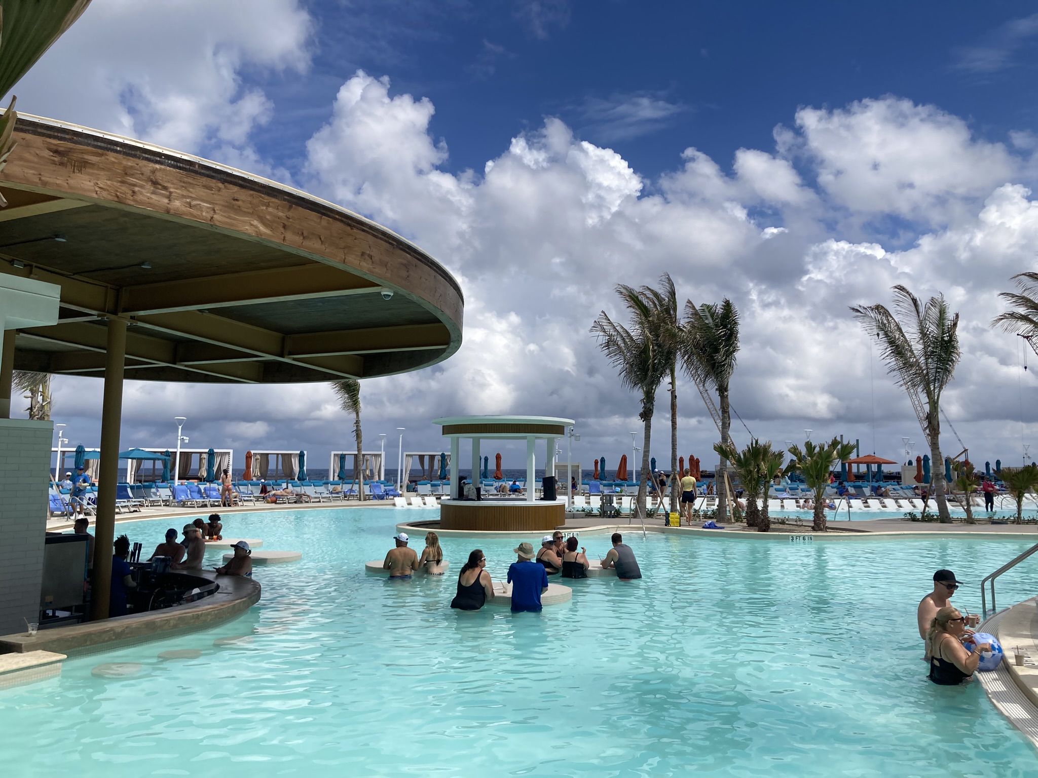 A 28,476-square-foot pool with an 1,898-person capacity recently opened on...