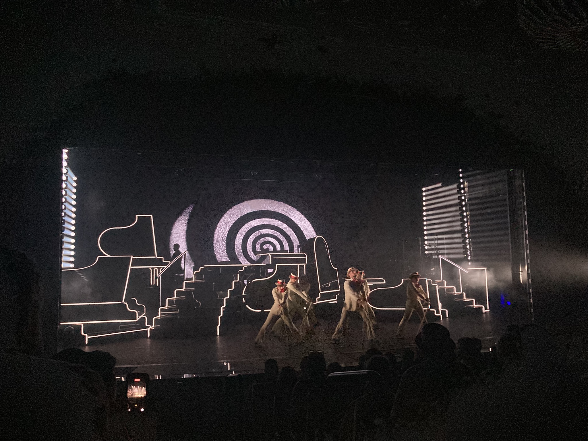 The marquee show on board the Norwegian Luna cruise ship...