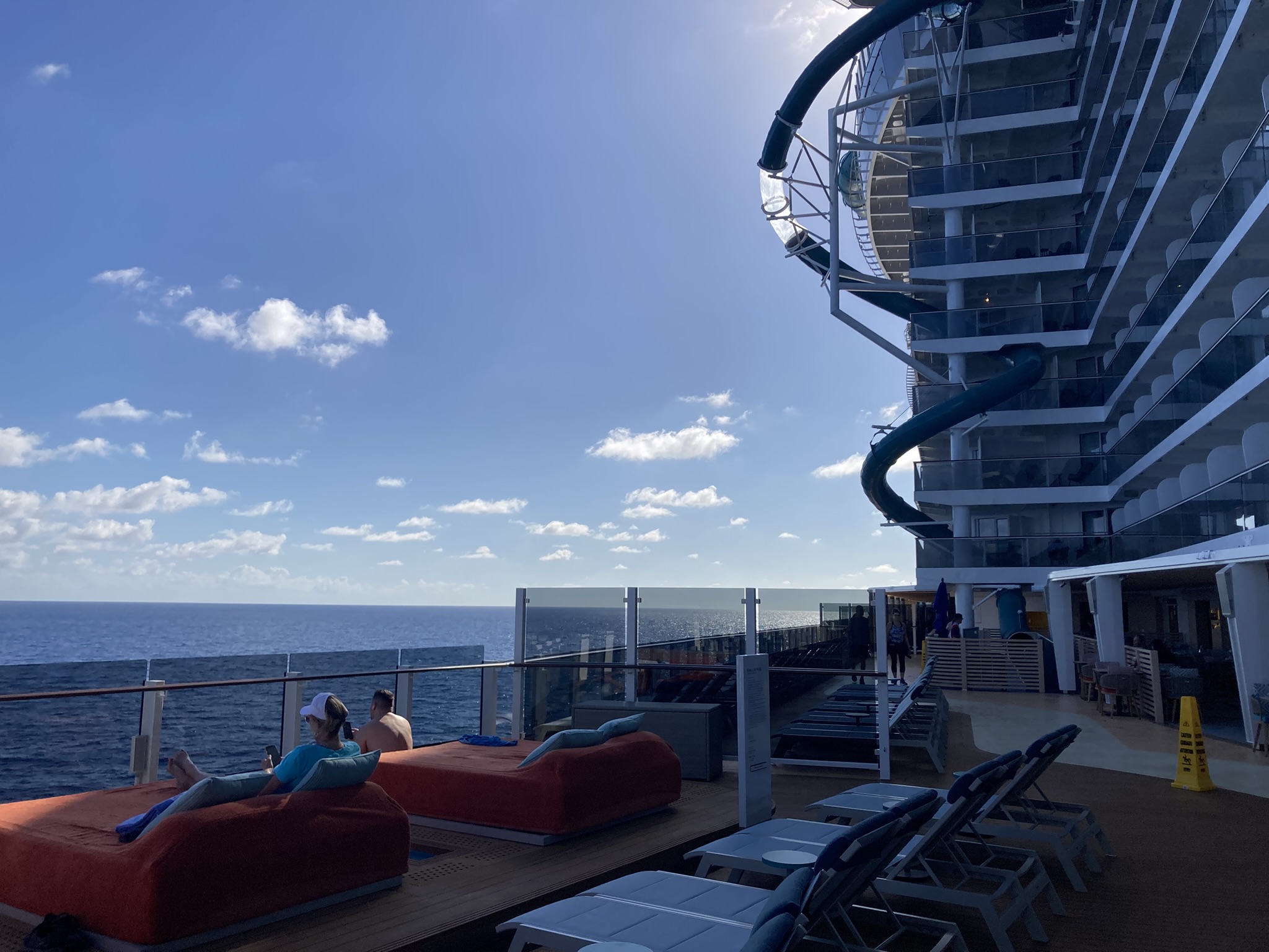 The Drop is a dry slide that sends riders from...