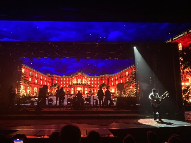 One of the productions on board the Norwegian Luna cruise ship is "Syd Norman's Presents: A Tribute to the Eagles" seen during a media preview sailing on March 28, 2026. (Richard Tribou/Orlando Sentinel)