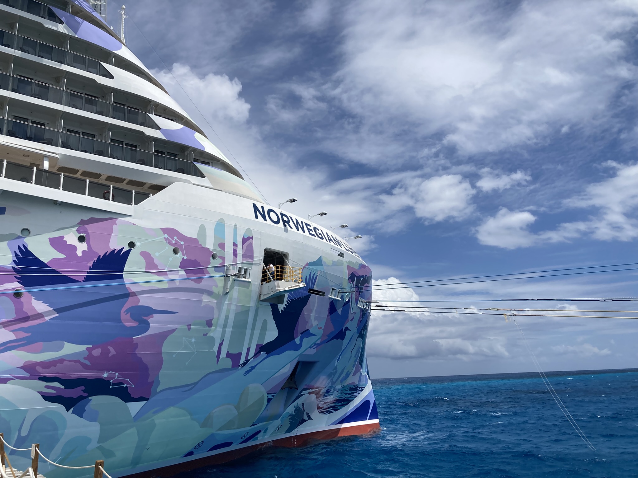 The artwork of ELLE, a street artist that came to...