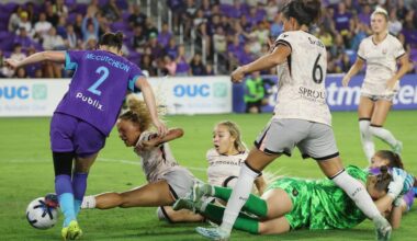 Orlando Pride tops Angel City with late goal for 1st home win of season