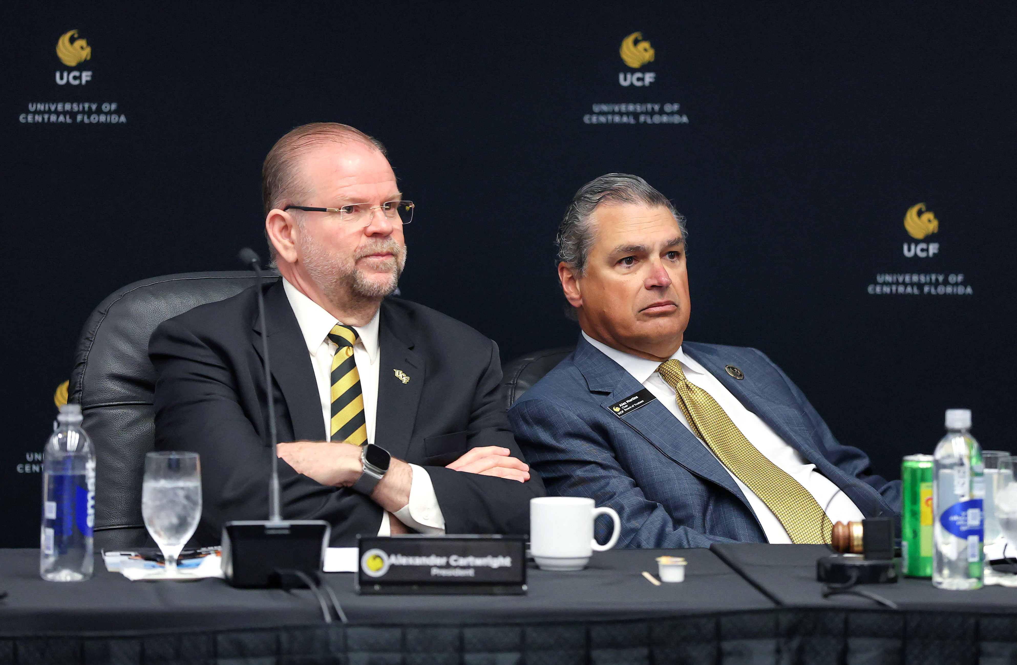 University of Central Florida Board of Trustees chairman Alex Martins,...