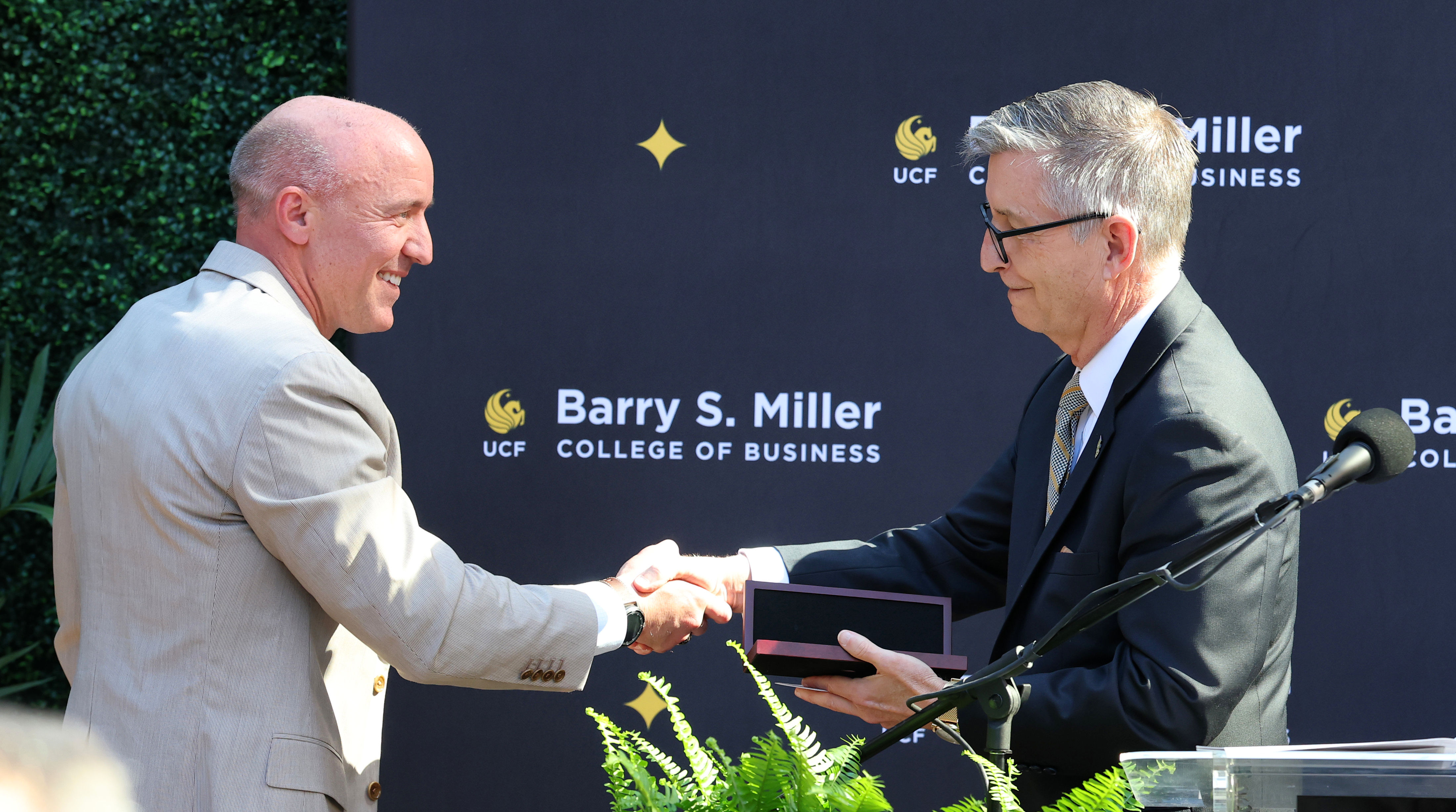 University of Central Florida College of Business dean Paul Harley...