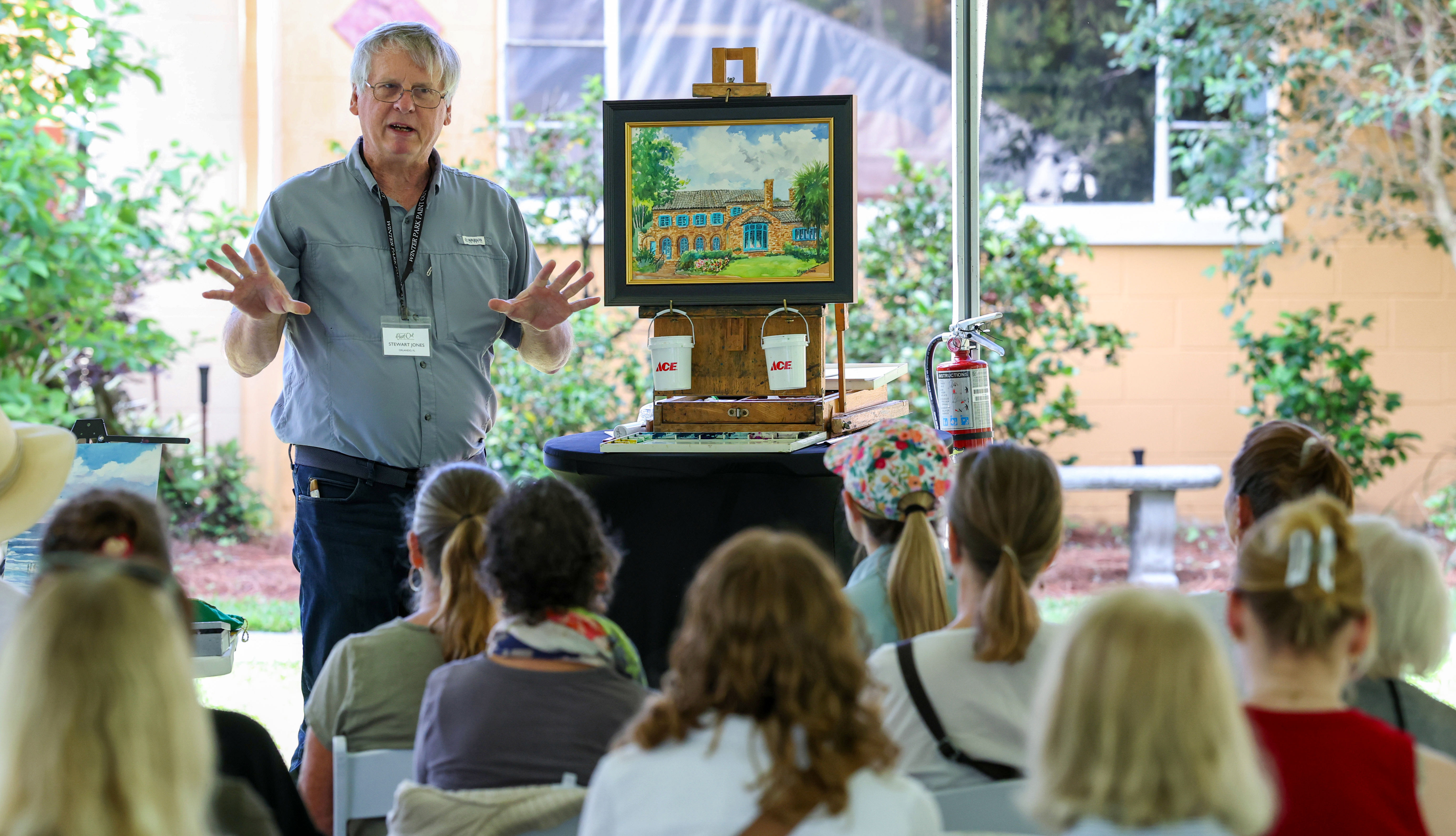 PAINTING OUT â Artist Stewart Jones from Orlando talks about...