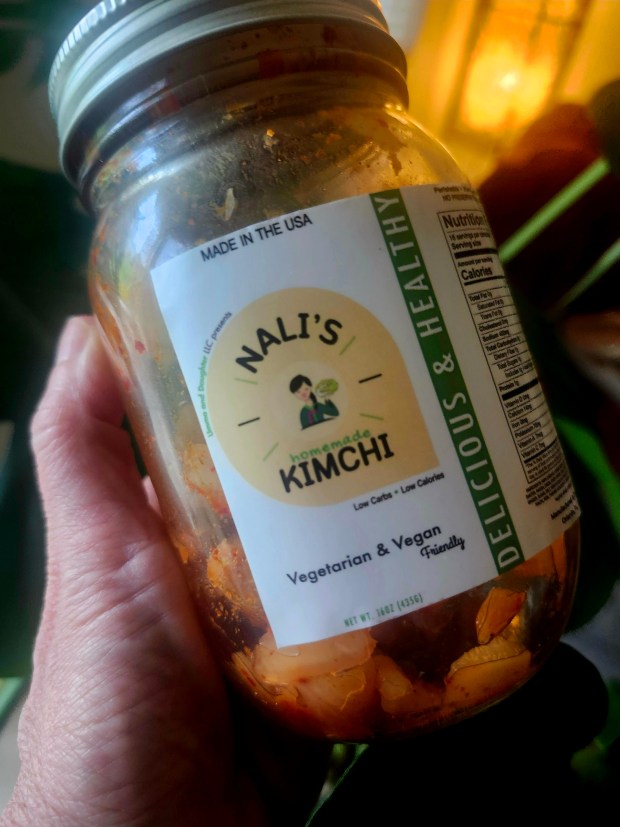 Support local! Looks like it's time for me to grab another jar of Nali's Kimchi. (Amy Drew Thompson/Orlando Sentinel)