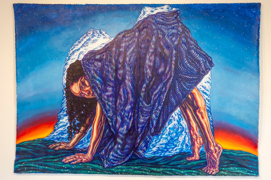 Textures of Middle East come to life in paintings