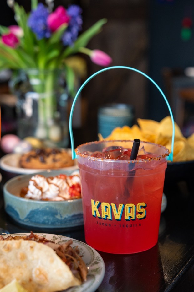 Grab mom some drinks and tacos at Kavas' holiday brunch. (Photo courtesy Kavas/Christina Petsos)