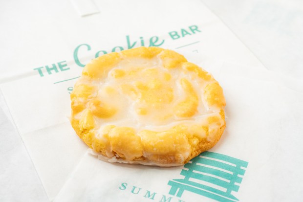 Sweet tart moms will love the lemon cookie, a seasonal special right now at Summer House by the Lake. (Photo courtesy Summer House by the Lake)