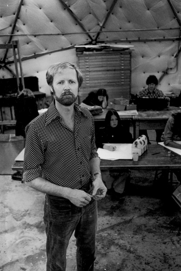 The late Steve Lotz, who recently died at age 87, served as UCF's first art department chair during the department's founding in the late 1960s as well as a pillar of the Central Florida arts community. (Courtesy of Theo Lotz)