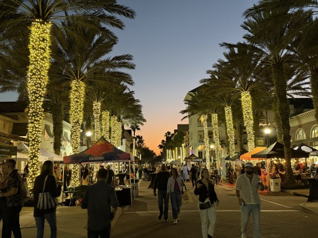 Taste of Baldwin park is a twice-yearly event. November's festival featuring holiday lights up and down New Broad Street. (Photos courtesy Be Best Events, LLC)