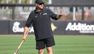 UCF's Rich Wallace steps up to help injured pitcher